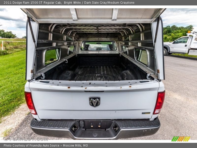 Bright White / Dark Slate Gray/Medium Graystone 2011 Dodge Ram 1500 ST Regular Cab