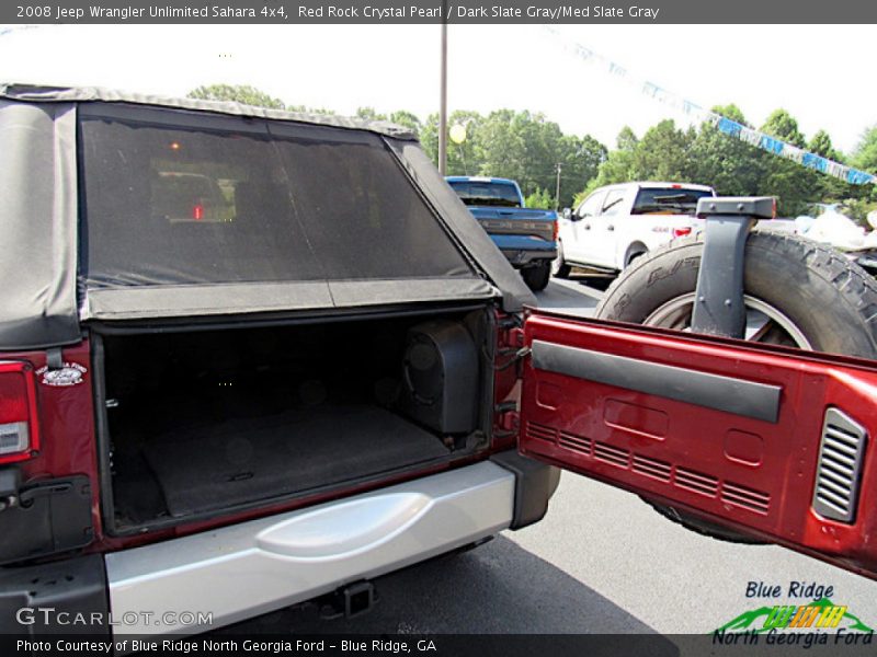 Red Rock Crystal Pearl / Dark Slate Gray/Med Slate Gray 2008 Jeep Wrangler Unlimited Sahara 4x4