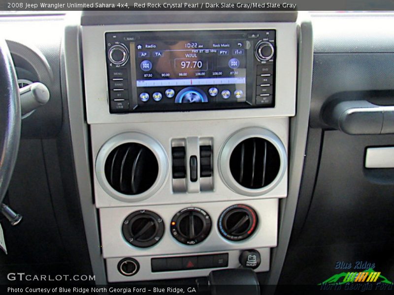 Red Rock Crystal Pearl / Dark Slate Gray/Med Slate Gray 2008 Jeep Wrangler Unlimited Sahara 4x4