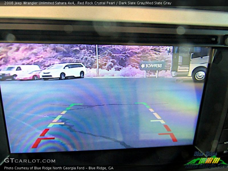 Red Rock Crystal Pearl / Dark Slate Gray/Med Slate Gray 2008 Jeep Wrangler Unlimited Sahara 4x4