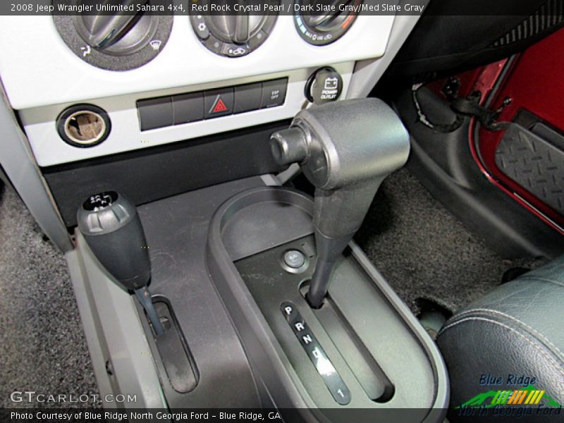 Red Rock Crystal Pearl / Dark Slate Gray/Med Slate Gray 2008 Jeep Wrangler Unlimited Sahara 4x4