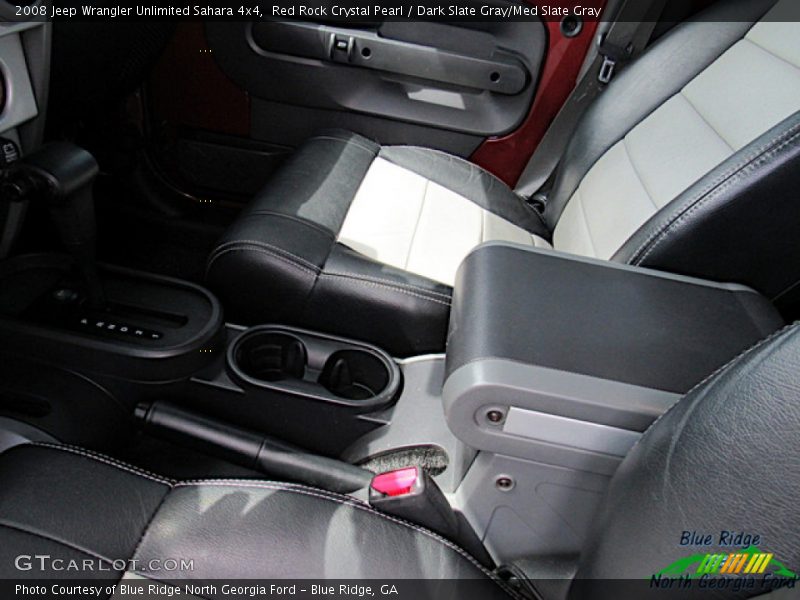Red Rock Crystal Pearl / Dark Slate Gray/Med Slate Gray 2008 Jeep Wrangler Unlimited Sahara 4x4