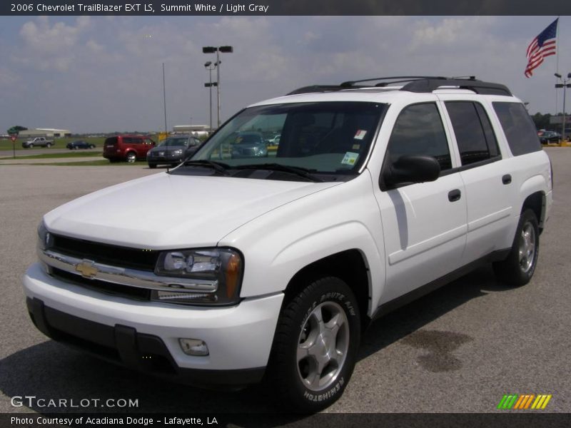 Summit White / Light Gray 2006 Chevrolet TrailBlazer EXT LS