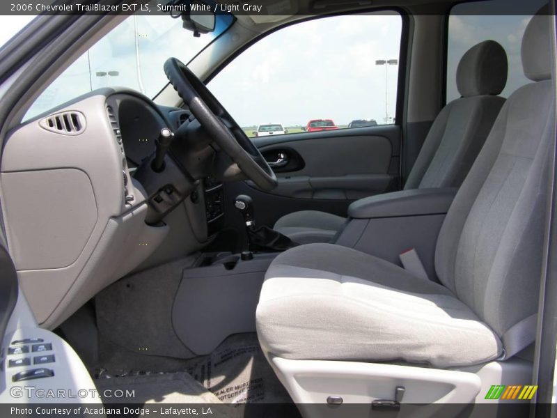 Summit White / Light Gray 2006 Chevrolet TrailBlazer EXT LS