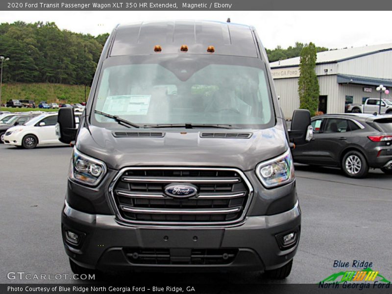 Magnetic / Ebony 2020 Ford Transit Passenger Wagon XLT 350 HR Extended