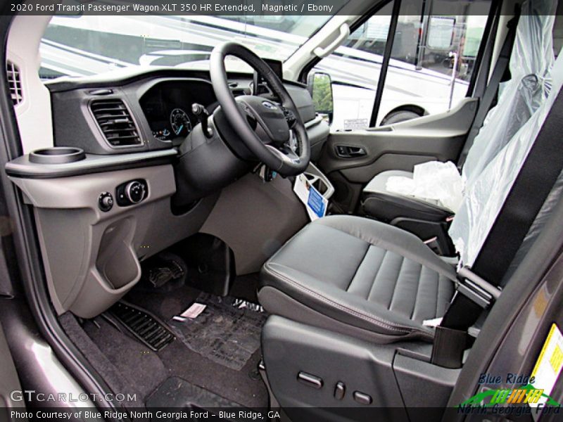 Magnetic / Ebony 2020 Ford Transit Passenger Wagon XLT 350 HR Extended