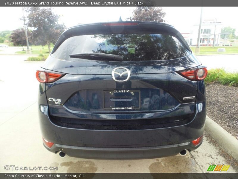 Deep Crystal Blue Mica / Black 2020 Mazda CX-5 Grand Touring Reserve AWD