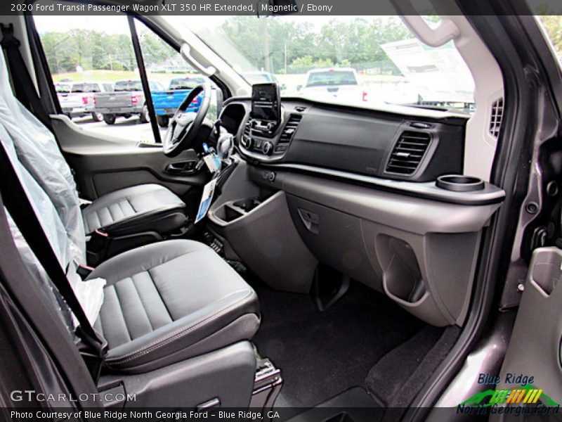 Magnetic / Ebony 2020 Ford Transit Passenger Wagon XLT 350 HR Extended