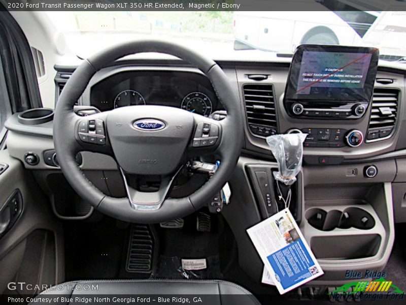 Magnetic / Ebony 2020 Ford Transit Passenger Wagon XLT 350 HR Extended