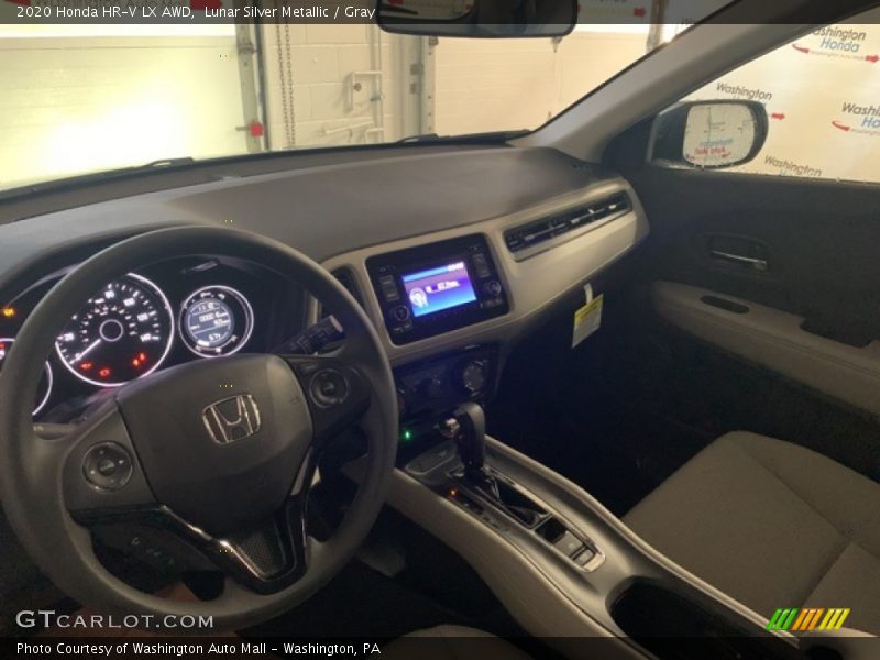 Lunar Silver Metallic / Gray 2020 Honda HR-V LX AWD