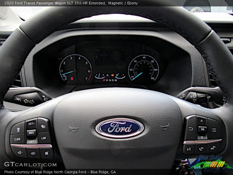Magnetic / Ebony 2020 Ford Transit Passenger Wagon XLT 350 HR Extended