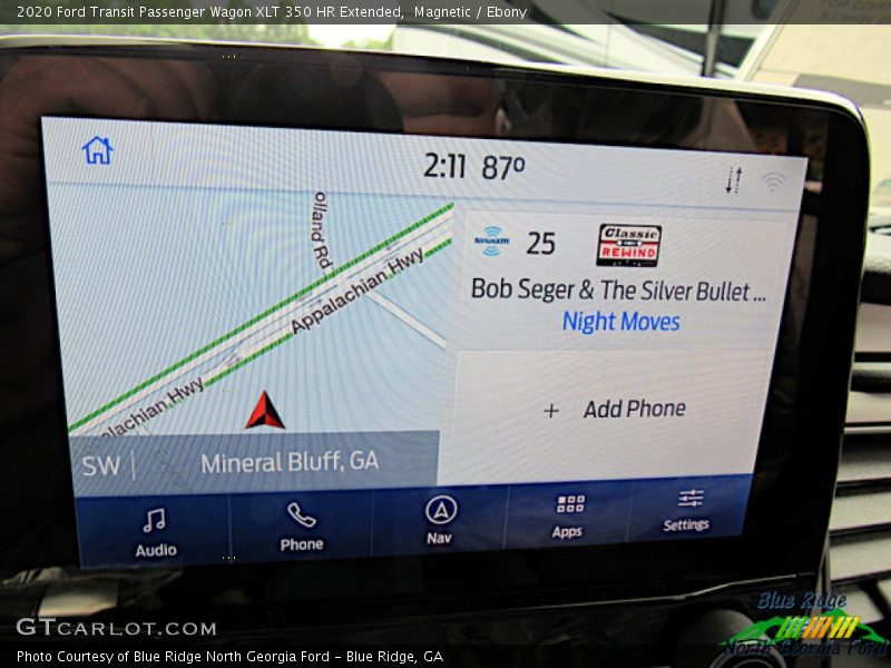 Magnetic / Ebony 2020 Ford Transit Passenger Wagon XLT 350 HR Extended