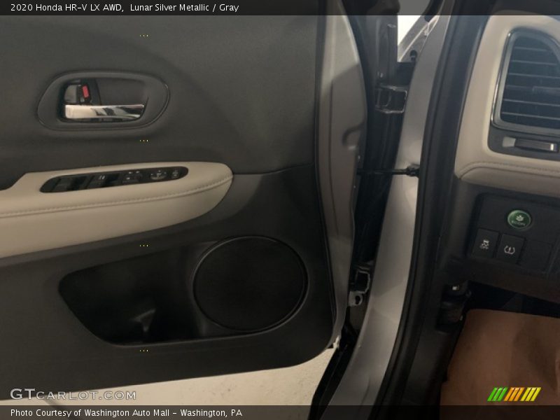 Lunar Silver Metallic / Gray 2020 Honda HR-V LX AWD