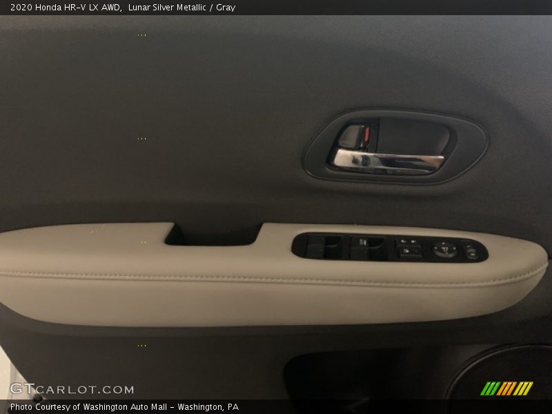 Lunar Silver Metallic / Gray 2020 Honda HR-V LX AWD