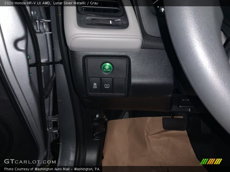 Lunar Silver Metallic / Gray 2020 Honda HR-V LX AWD