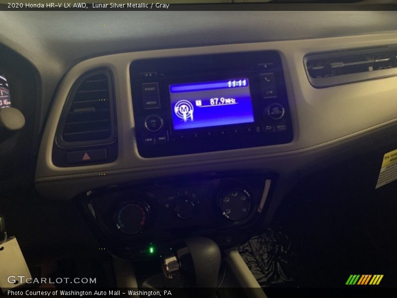 Lunar Silver Metallic / Gray 2020 Honda HR-V LX AWD