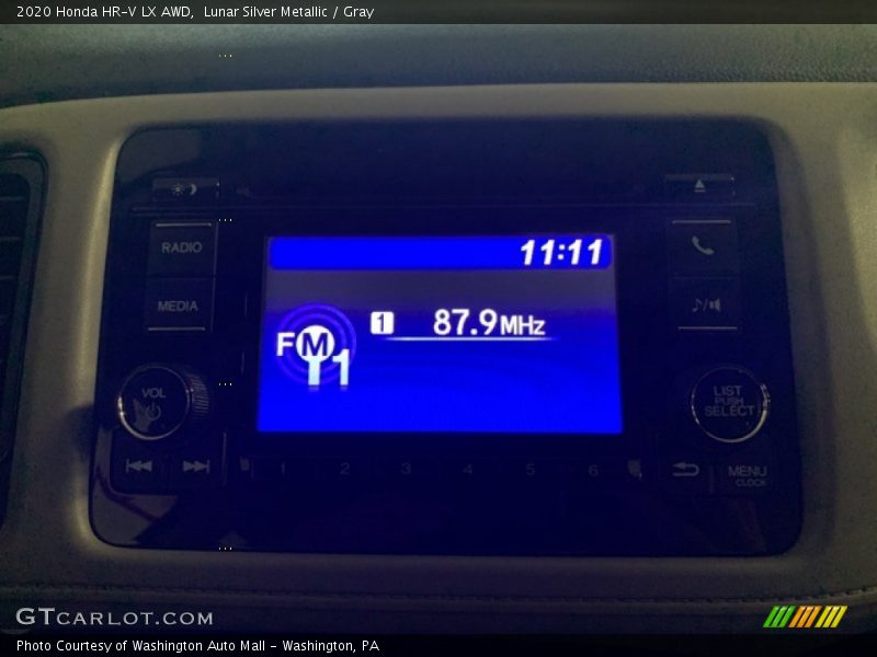Lunar Silver Metallic / Gray 2020 Honda HR-V LX AWD