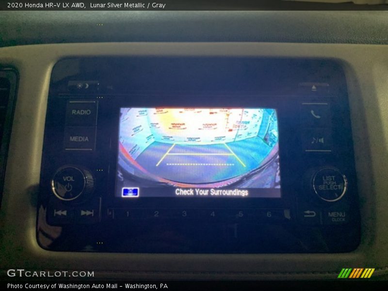 Lunar Silver Metallic / Gray 2020 Honda HR-V LX AWD
