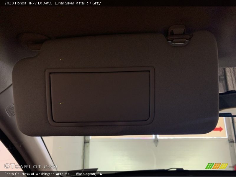 Lunar Silver Metallic / Gray 2020 Honda HR-V LX AWD