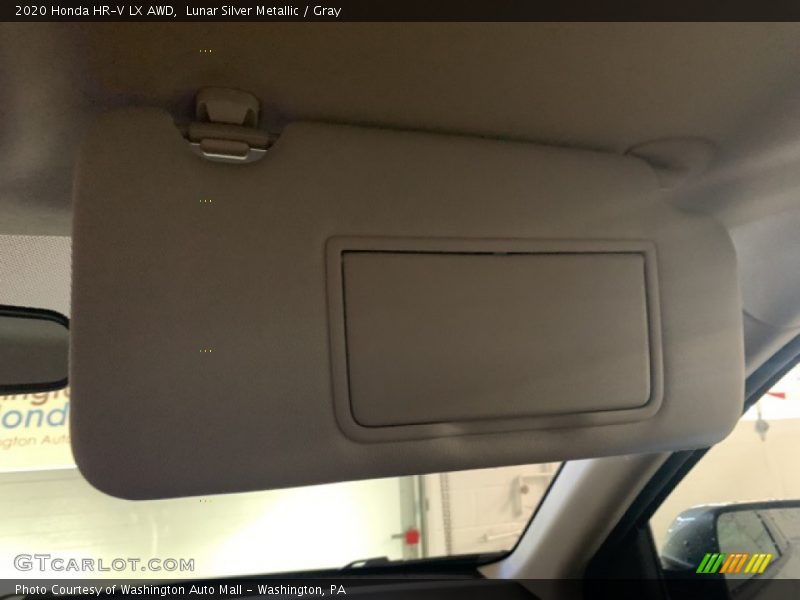 Lunar Silver Metallic / Gray 2020 Honda HR-V LX AWD
