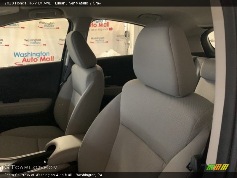 Lunar Silver Metallic / Gray 2020 Honda HR-V LX AWD