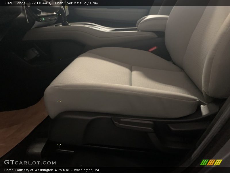 Lunar Silver Metallic / Gray 2020 Honda HR-V LX AWD