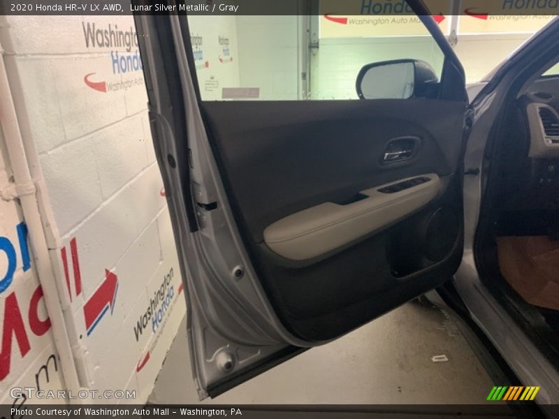 Lunar Silver Metallic / Gray 2020 Honda HR-V LX AWD
