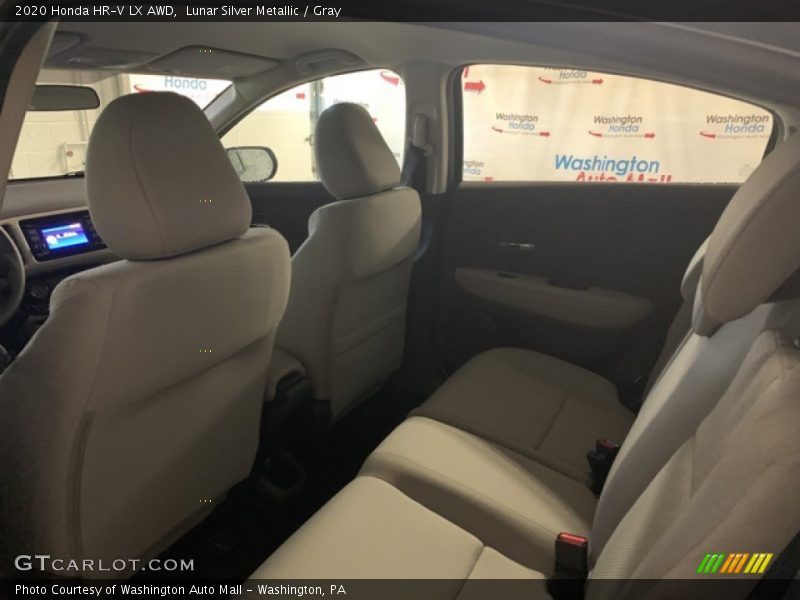 Lunar Silver Metallic / Gray 2020 Honda HR-V LX AWD