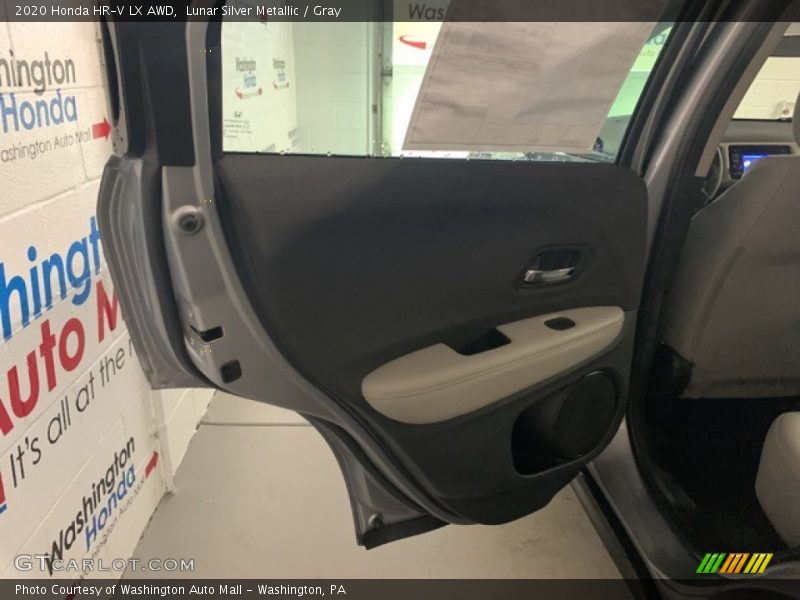 Lunar Silver Metallic / Gray 2020 Honda HR-V LX AWD
