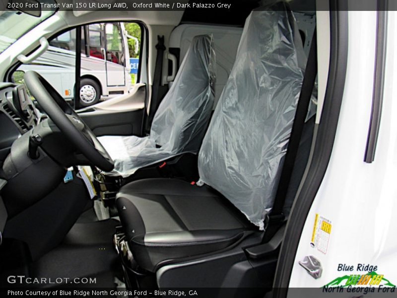 Oxford White / Dark Palazzo Grey 2020 Ford Transit Van 150 LR Long AWD