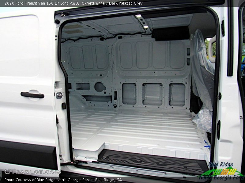 Oxford White / Dark Palazzo Grey 2020 Ford Transit Van 150 LR Long AWD