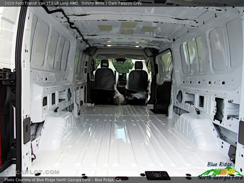 Oxford White / Dark Palazzo Grey 2020 Ford Transit Van 150 LR Long AWD