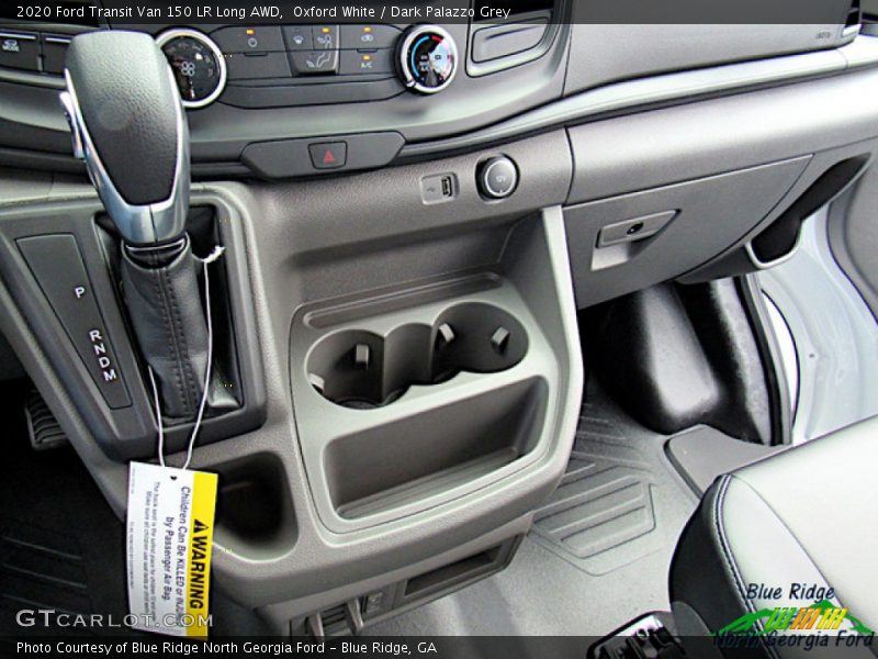Oxford White / Dark Palazzo Grey 2020 Ford Transit Van 150 LR Long AWD