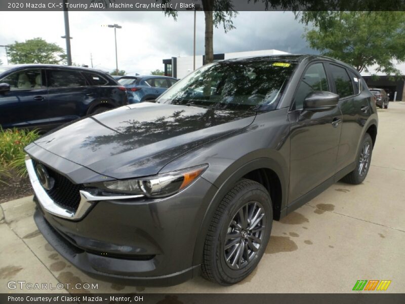 Machine Gray Metallic / Black 2020 Mazda CX-5 Touring AWD