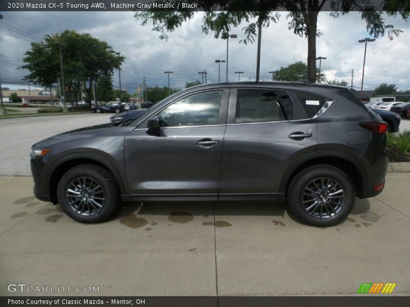 Machine Gray Metallic / Black 2020 Mazda CX-5 Touring AWD