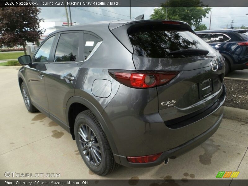 Machine Gray Metallic / Black 2020 Mazda CX-5 Touring AWD