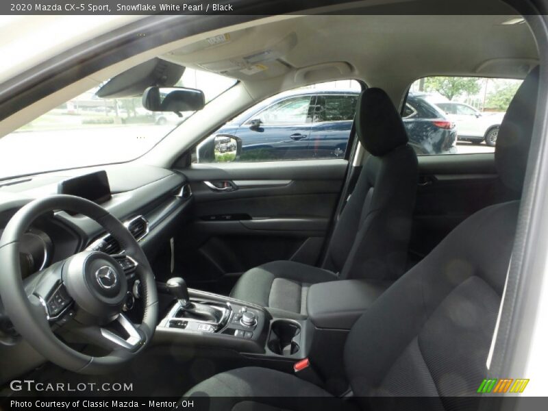 Snowflake White Pearl / Black 2020 Mazda CX-5 Sport