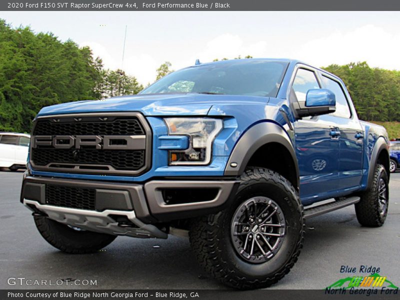 Ford Performance Blue / Black 2020 Ford F150 SVT Raptor SuperCrew 4x4