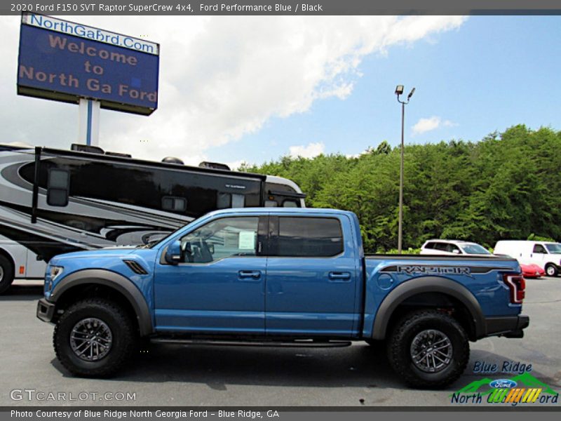 Ford Performance Blue / Black 2020 Ford F150 SVT Raptor SuperCrew 4x4