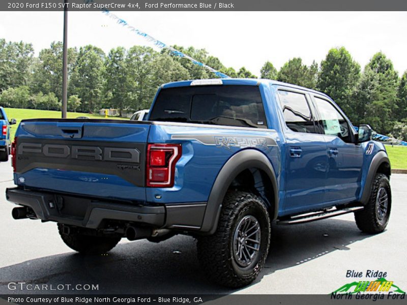 Ford Performance Blue / Black 2020 Ford F150 SVT Raptor SuperCrew 4x4