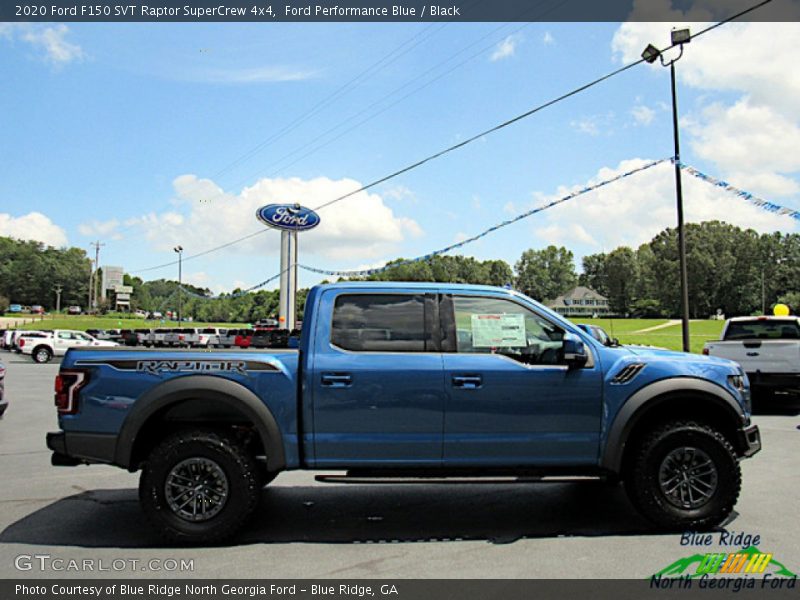 Ford Performance Blue / Black 2020 Ford F150 SVT Raptor SuperCrew 4x4