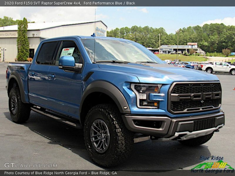 Ford Performance Blue / Black 2020 Ford F150 SVT Raptor SuperCrew 4x4