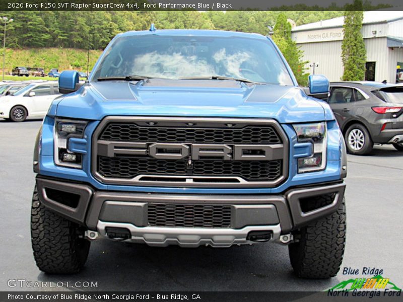 Ford Performance Blue / Black 2020 Ford F150 SVT Raptor SuperCrew 4x4