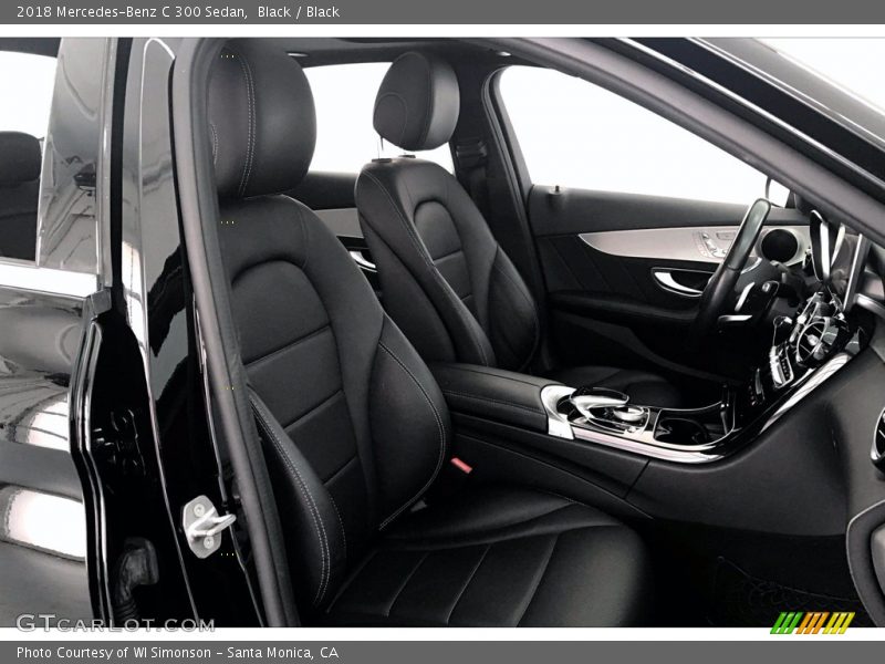 Black / Black 2018 Mercedes-Benz C 300 Sedan