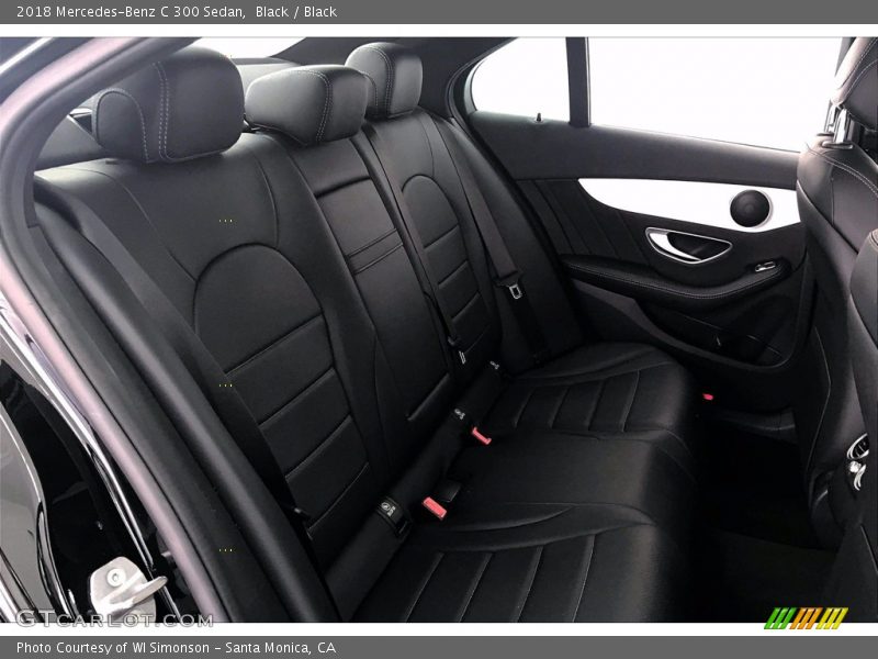 Black / Black 2018 Mercedes-Benz C 300 Sedan
