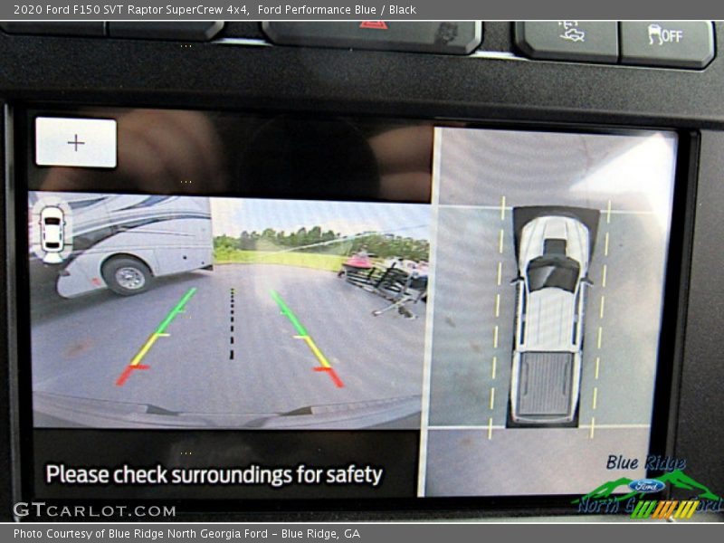 Ford Performance Blue / Black 2020 Ford F150 SVT Raptor SuperCrew 4x4