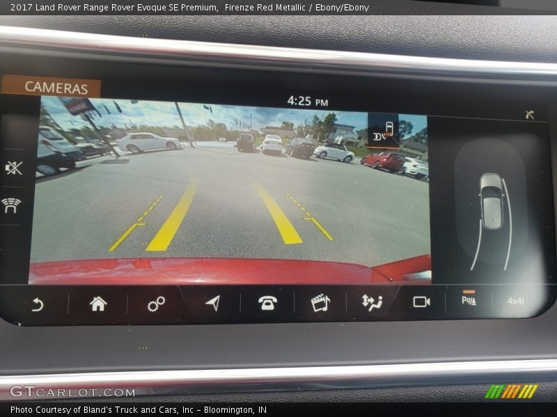 Firenze Red Metallic / Ebony/Ebony 2017 Land Rover Range Rover Evoque SE Premium