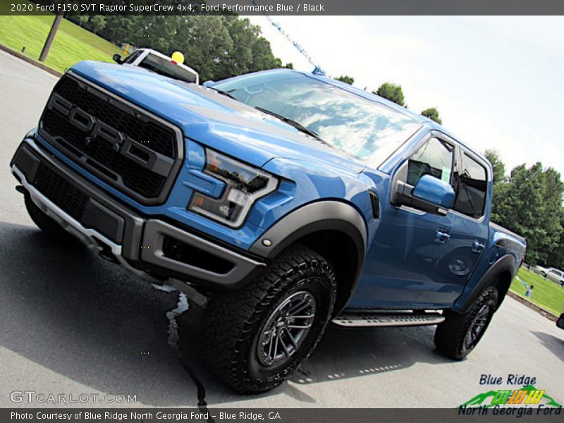 Ford Performance Blue / Black 2020 Ford F150 SVT Raptor SuperCrew 4x4