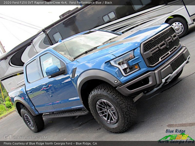 Ford Performance Blue / Black 2020 Ford F150 SVT Raptor SuperCrew 4x4