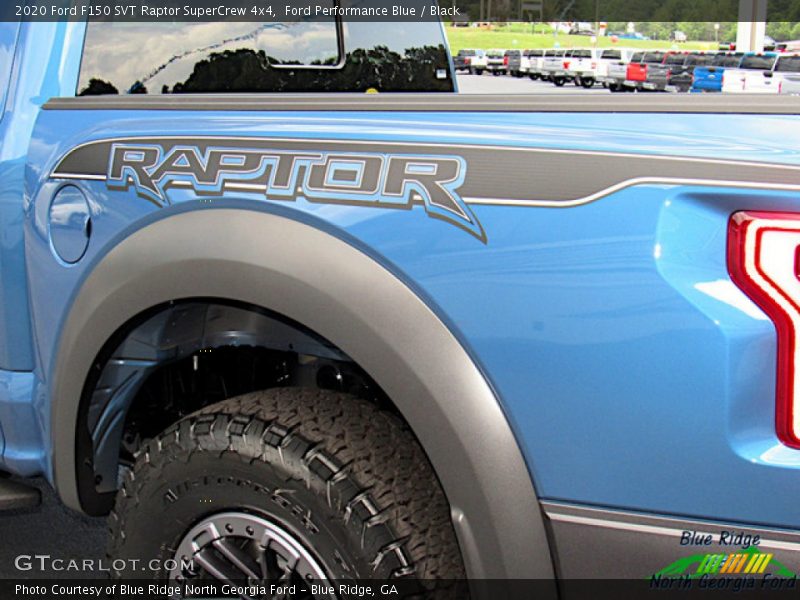 Ford Performance Blue / Black 2020 Ford F150 SVT Raptor SuperCrew 4x4